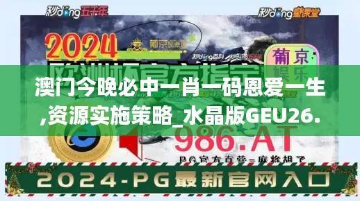 澳门今晚必中一肖一码恩爱一生,资源实施策略_水晶版GEU26.06