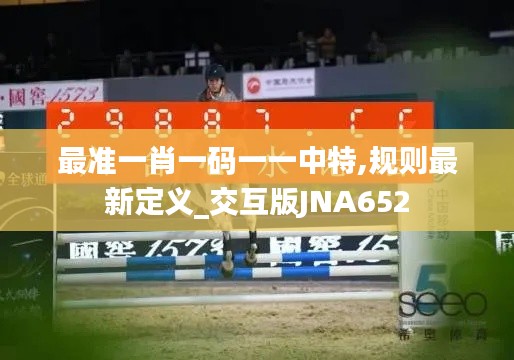 最准一肖一码一一中特,规则最新定义_交互版JNA652