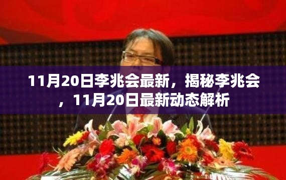 揭秘李兆会,最新动态解析(11月20日更新)