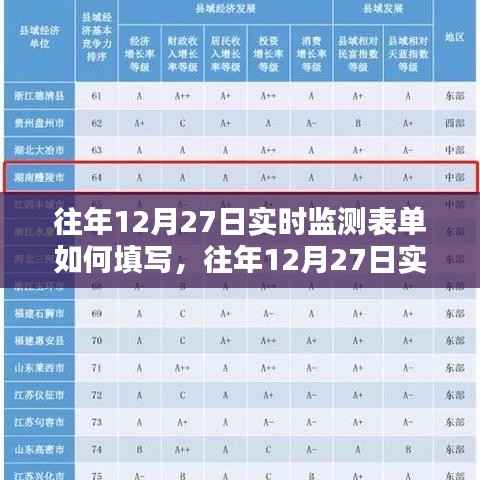 往年12月27日实时监测表单精准填写指南，步骤与技巧全解析