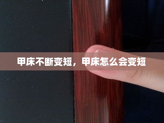 甲床不断变短,甲床怎么会变短