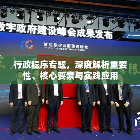 行政程序专题,深度解析重要性、核心要素与实践应用