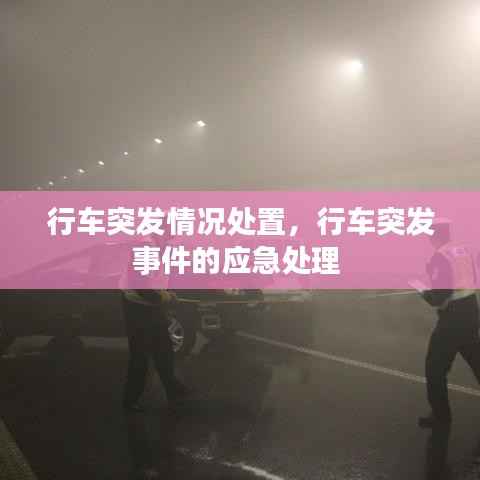 行车突发情况处置，行车突发事件的应急处理 