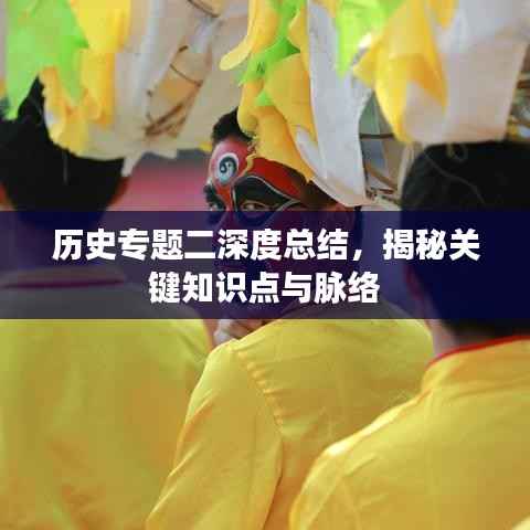 历史专题二深度总结,揭秘关键知识点与脉络