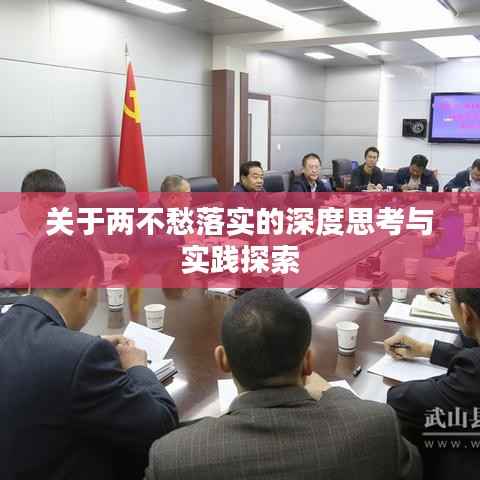关于两不愁落实的深度思考与实践探索