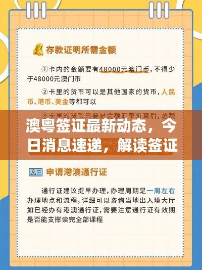 澳粤签证最新动态,今日消息速递,解读签证新动向