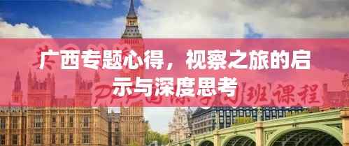 广西专题心得,视察之旅的启示与深度思考